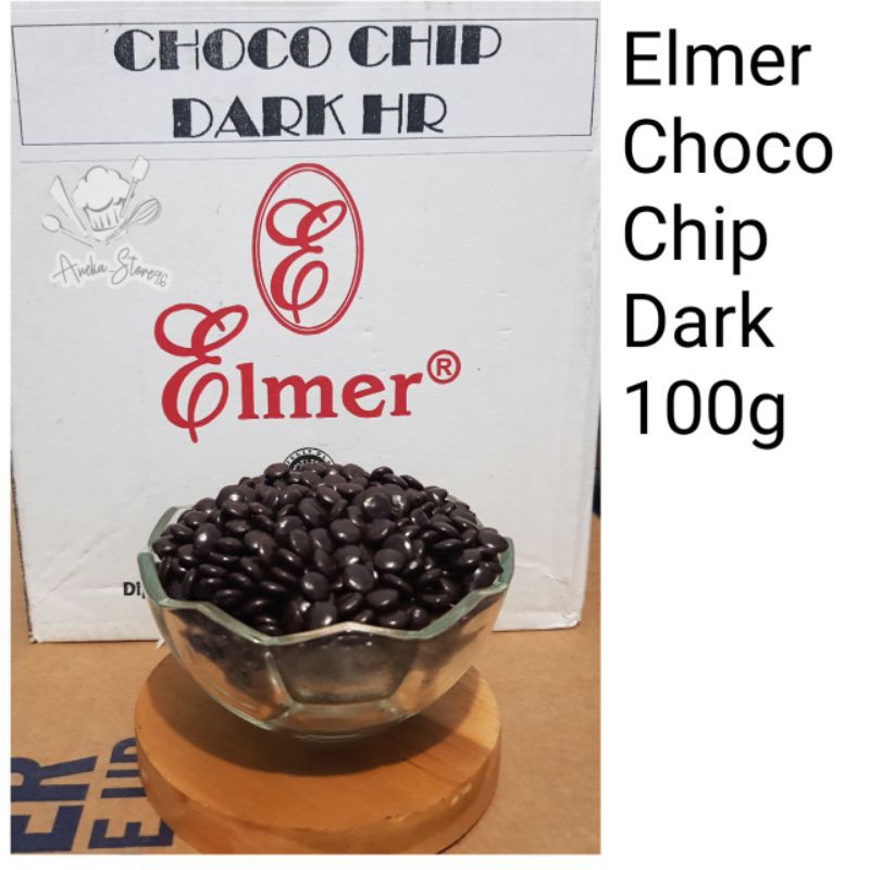 

Chocochips Dark Elmer 100gram