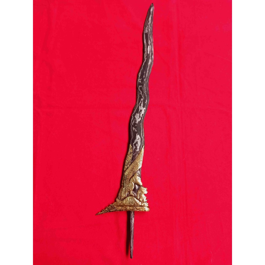 Koleksi Keris Luk 7 Pusaka Putri Duyung Burung Jatayu Kinatah Kamardikan