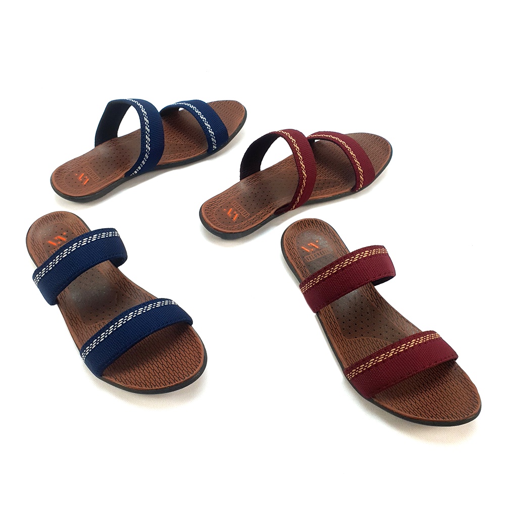 Sandal Wanita Turki Sandal Rajut Turki Sandal Slop Wanita Rajut Turki Velonesia - Alya