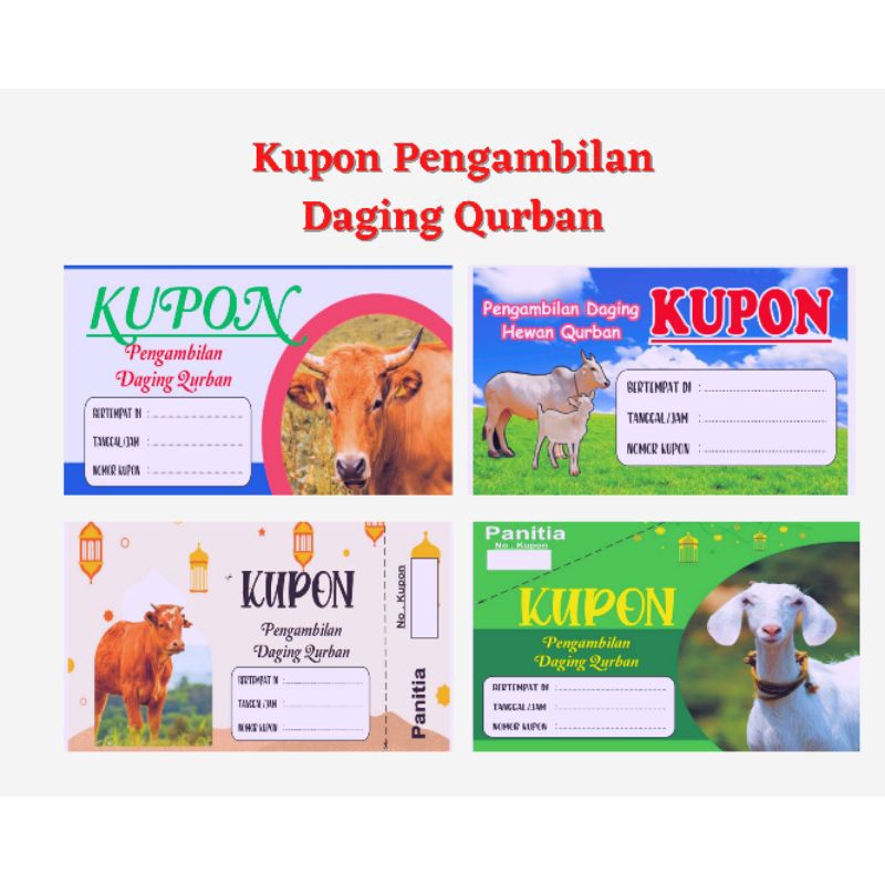 

KUPON PENGAMBILAN DAGING KURBAN IDUL ADHA