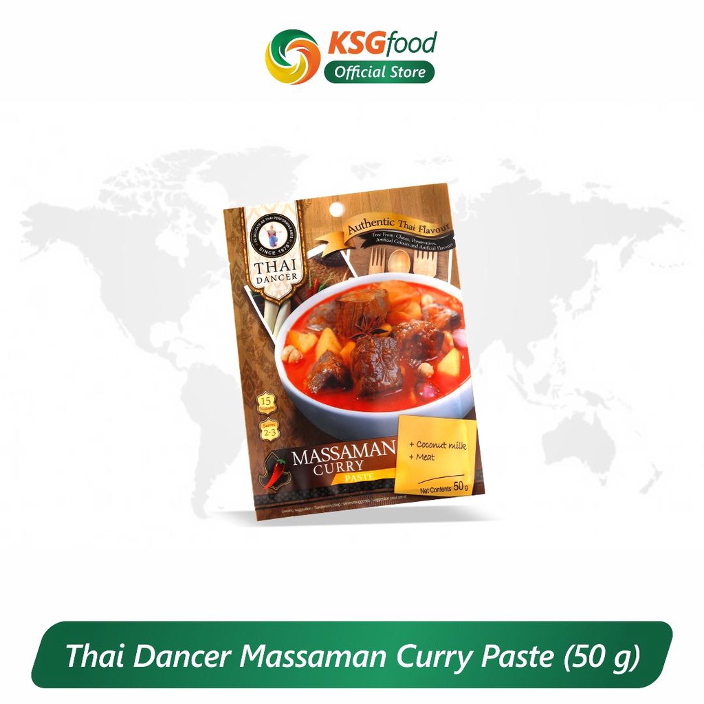 

Thai Dancer MASSAMAN CURRY 50GR