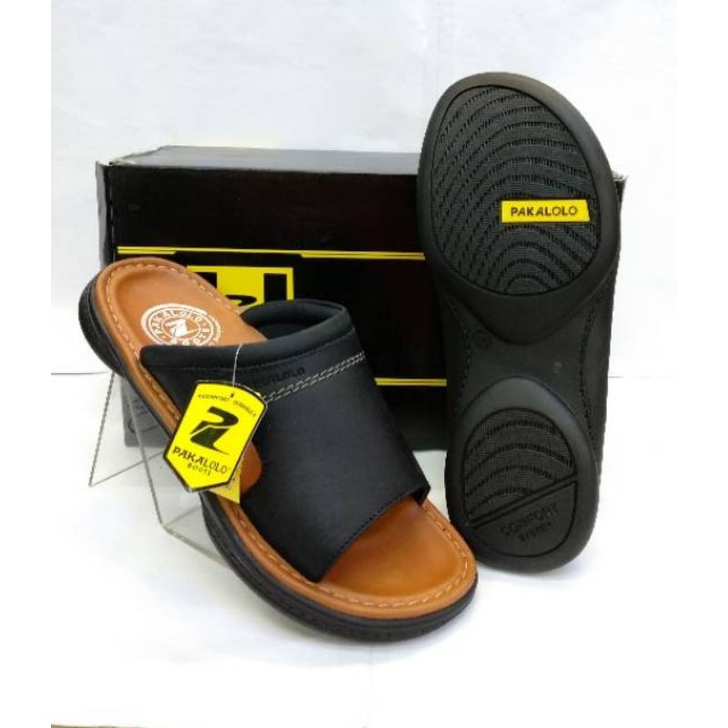 Sandal Kulit Pria Pakalolo 0873 Original