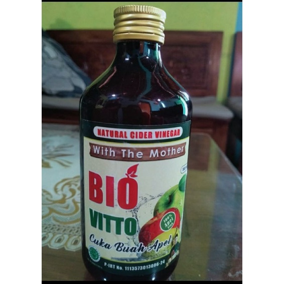 

cuka Apel biovitto malang-330 ml