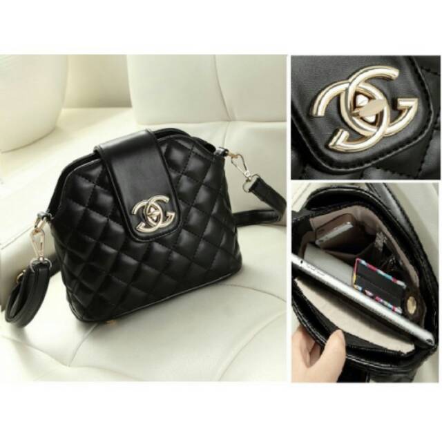 TAS CHANEL MINI CLUTCH IMPORT BRANDED FASHION BAG REMAJA