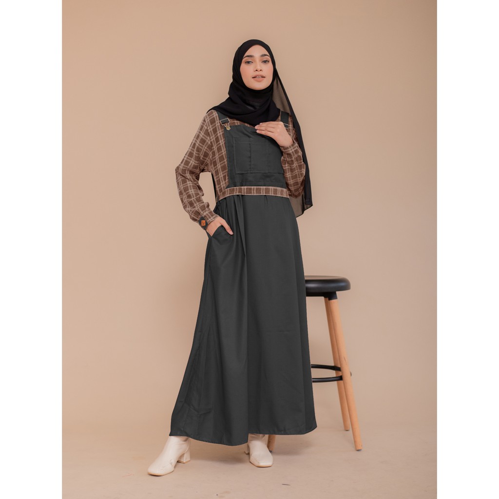 Ricis by Khayra - Retro Dress - Gamis Terbest Seller  Ria Ricis-1