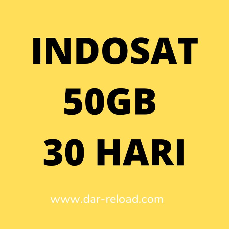 Indosat 50GB