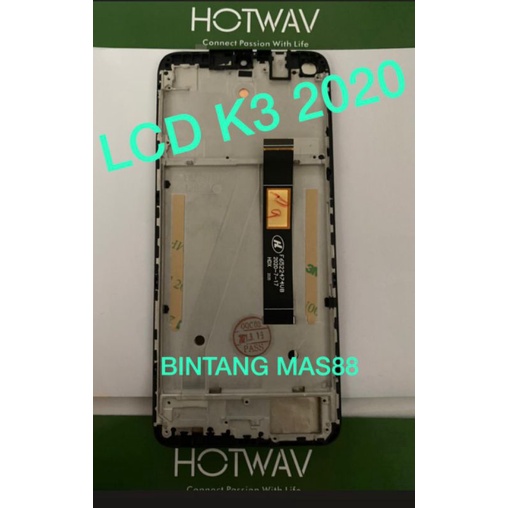 LCD DAN TC  HOTWAV K3 2020/2021 NEW ORIGINAL
