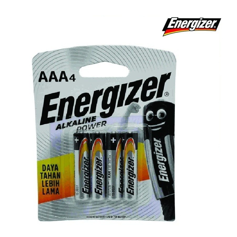 ISI 4 Battery / Baterai / Batere / Batre Energizer Max AAA - A3 1.5V | cunvalla