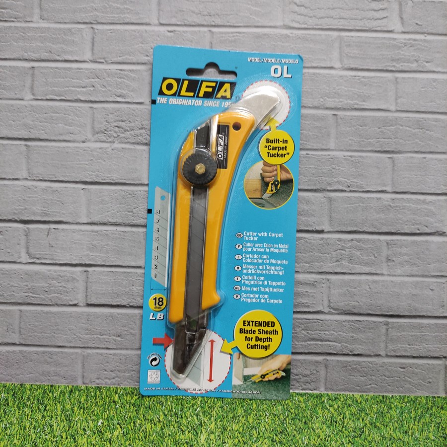 

Pisau Cutter 18mm OLFA OL Snap-Off Blade Cutter