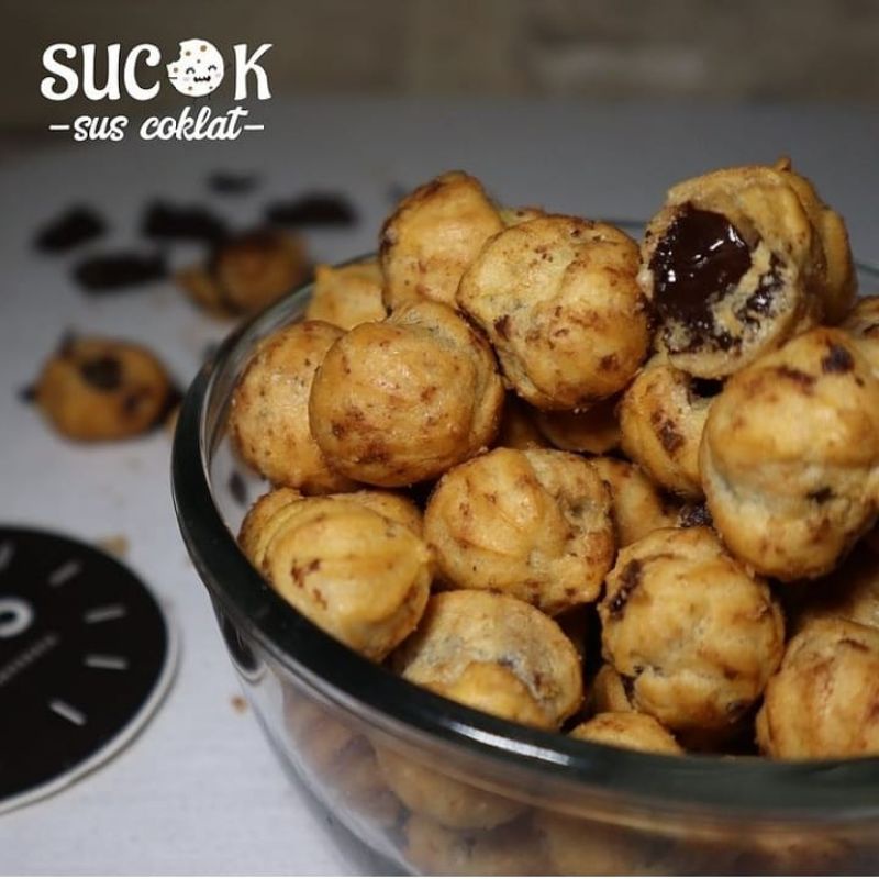 

Sus kering isi coklat
