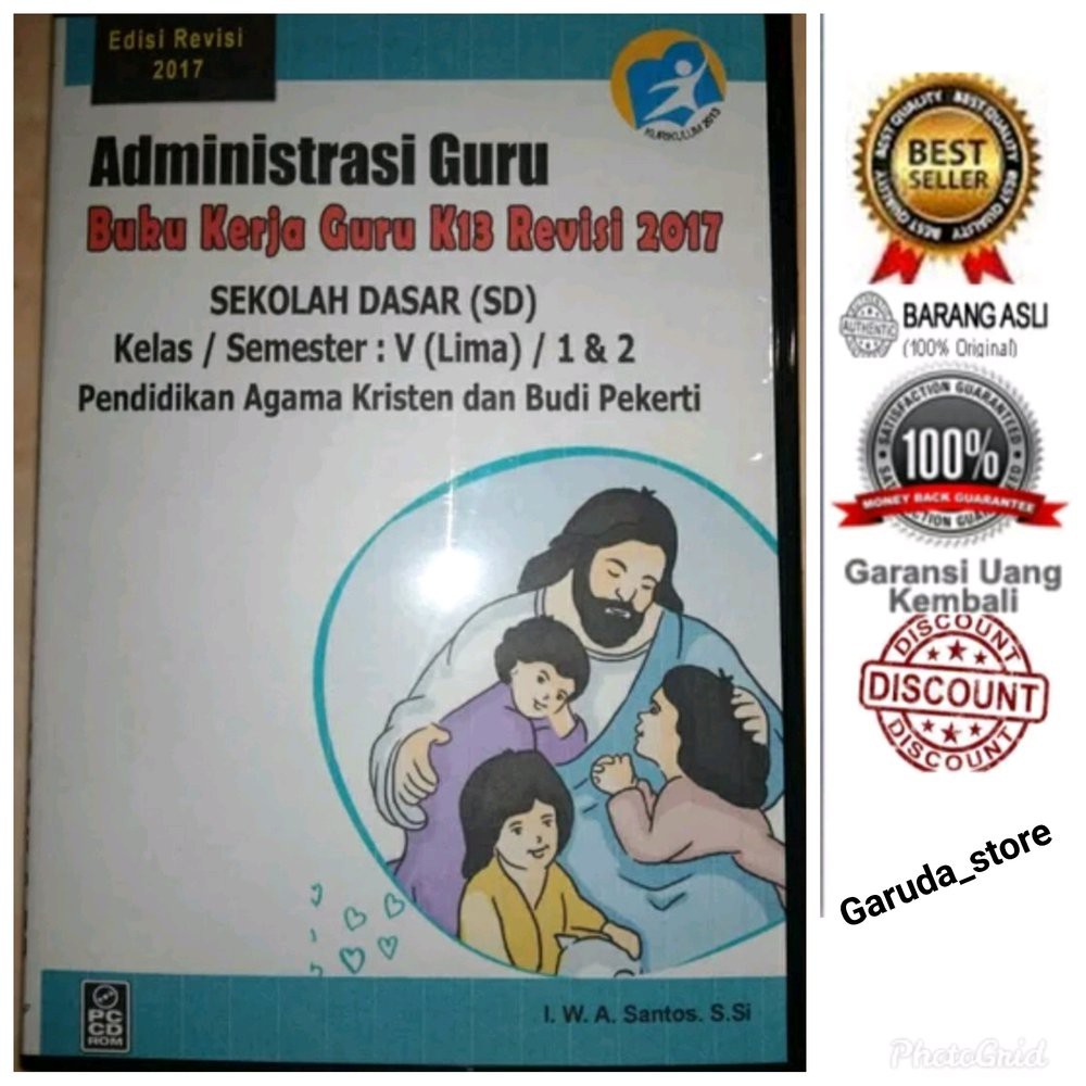 Cd Rpp K13 Sd Kelas 1 6 Administrasi Guru Sd Mapel Agama Kristen Dan Budi Pekerti Semester 1 Dan Shopee Indonesia