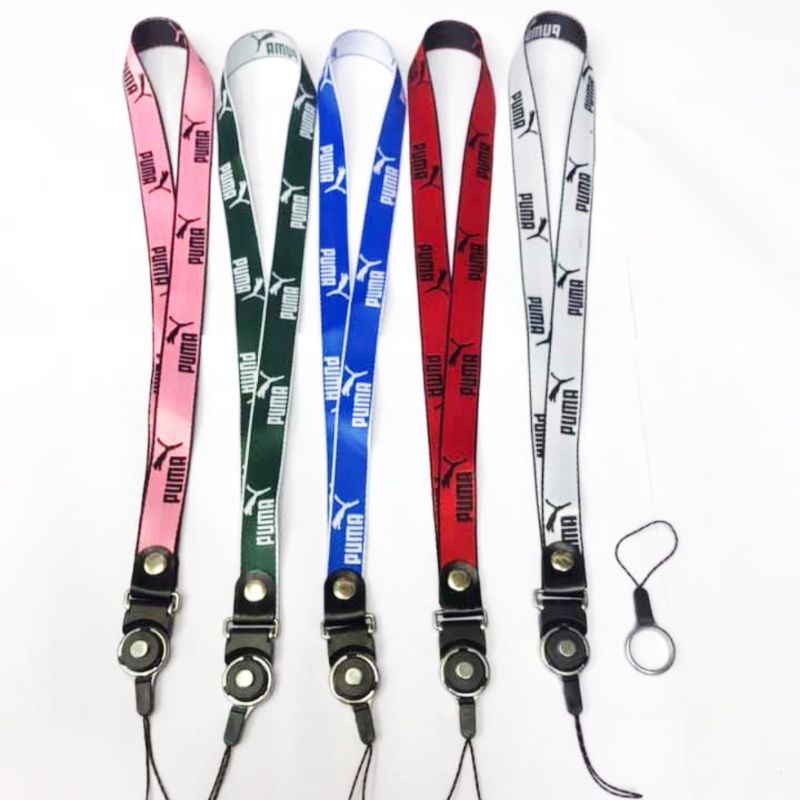 TALI GANTUNGAN HP PREMIUM MOTIF WARNA WARNI / LANYARD ID CARD / TALI HP