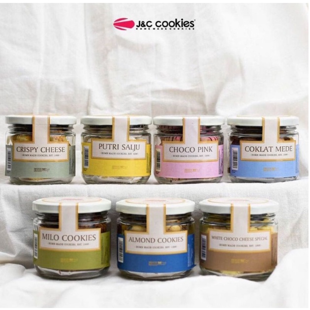 

Biskuit J&C Cookies Toples Kaca
