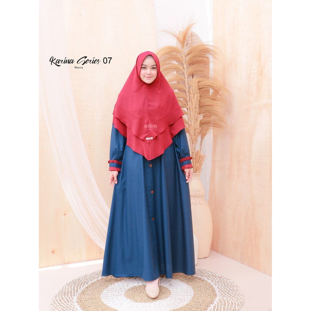 [Dress Muslim] Sarimbit Karina by Attin Gamis Wanita