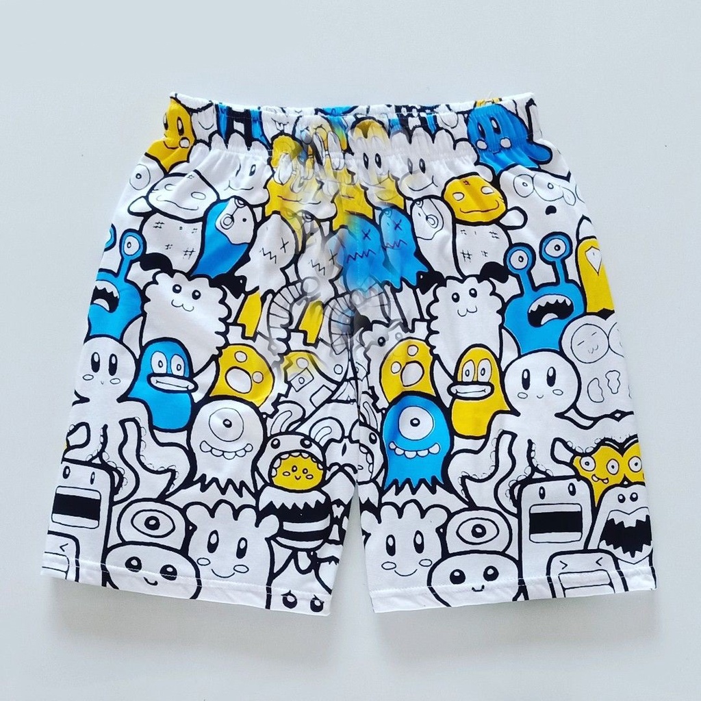 BEST SELLER - BOXER PRIA DAN WANITA| CELANA DALAM PENDEK KOLOR BOXER PANTAI BAHAN KATUN| BOKER BRIEF