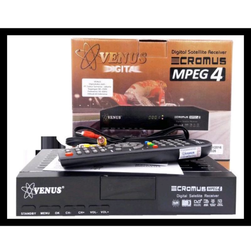 Receiver Digital Venus Cromus mp4 support bisskey dan powervu