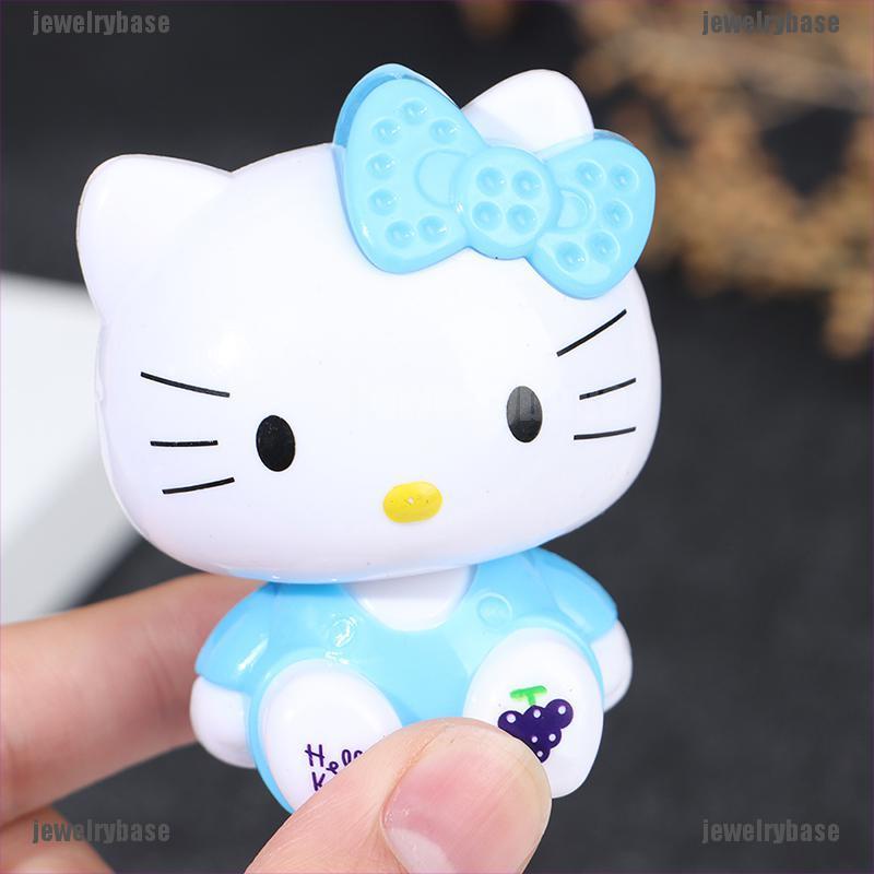 (Base) 4pcs Mainan Boneka Hellokitty Handmade Untuk Dekorasi