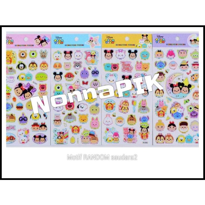 

Sticker Stiker Anak Timbul Karakter Disney Tsum Tsum Promo Ramadhan