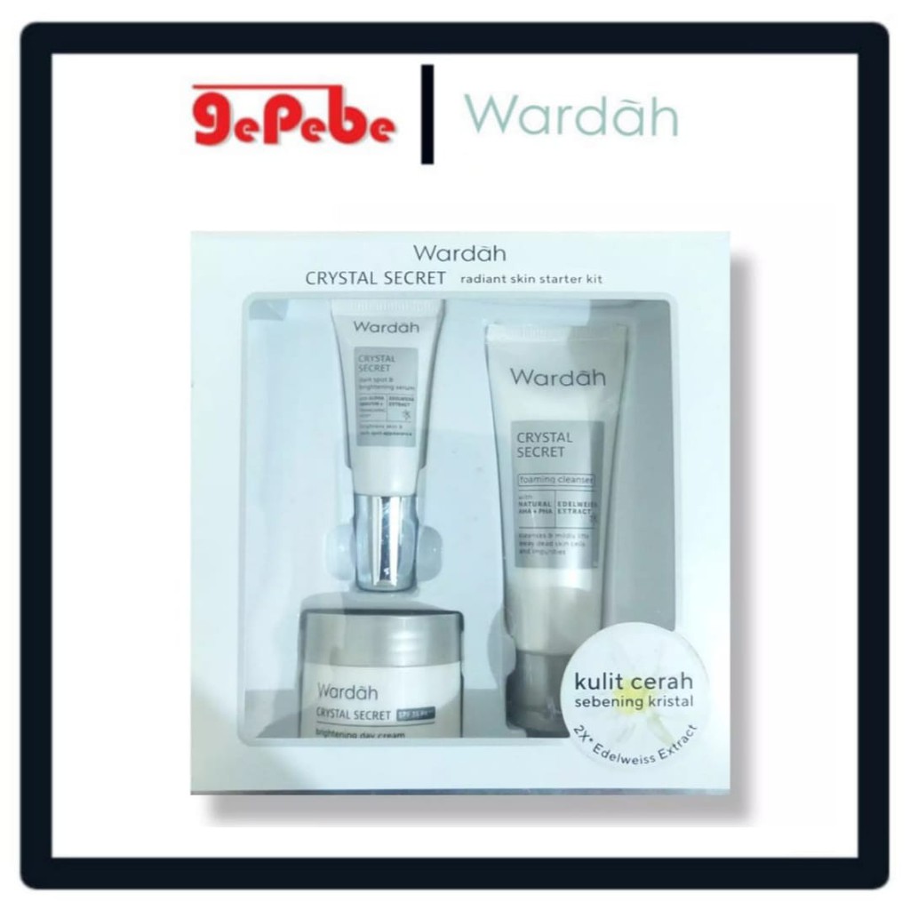 Wardah Crystal Secret Radiant Skin Starter Kit