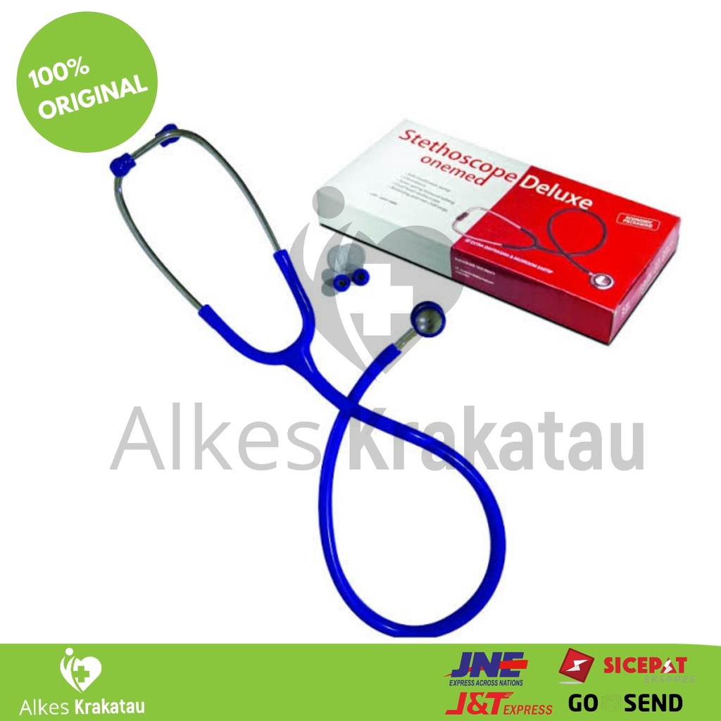 Jual Stethoscope Deluxe Dewasa Onemed Stetoskop Adult One Med Shopee Indonesia 3758
