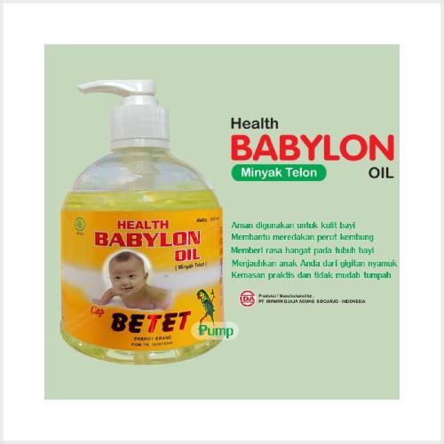 Babylon minyak telon 430 Ml minyak telon cap betet 430 ml