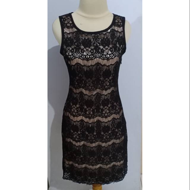 FUTURE STATE BLACK LACE DRESS