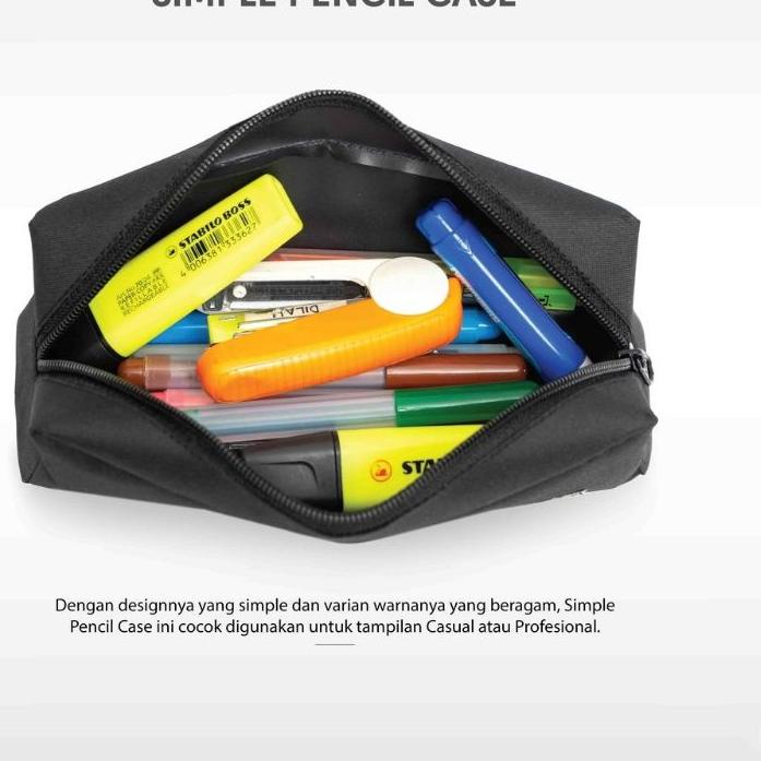 

New Arival Tas Tempat Pensil Wadah Paltot Simple Pencil Case |Promo!!!|launching|New!