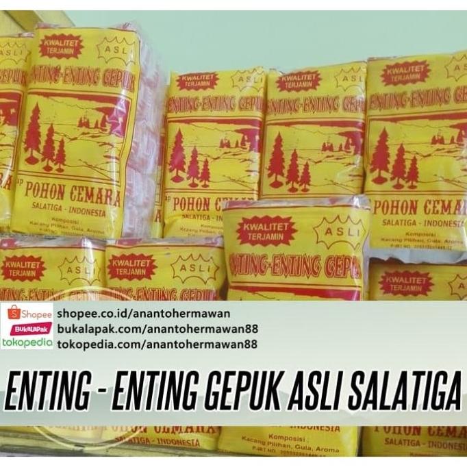

Enting - Ening Gepuk asli Salatiga - Jawa Tengah (isi 50 pcs) Sae
