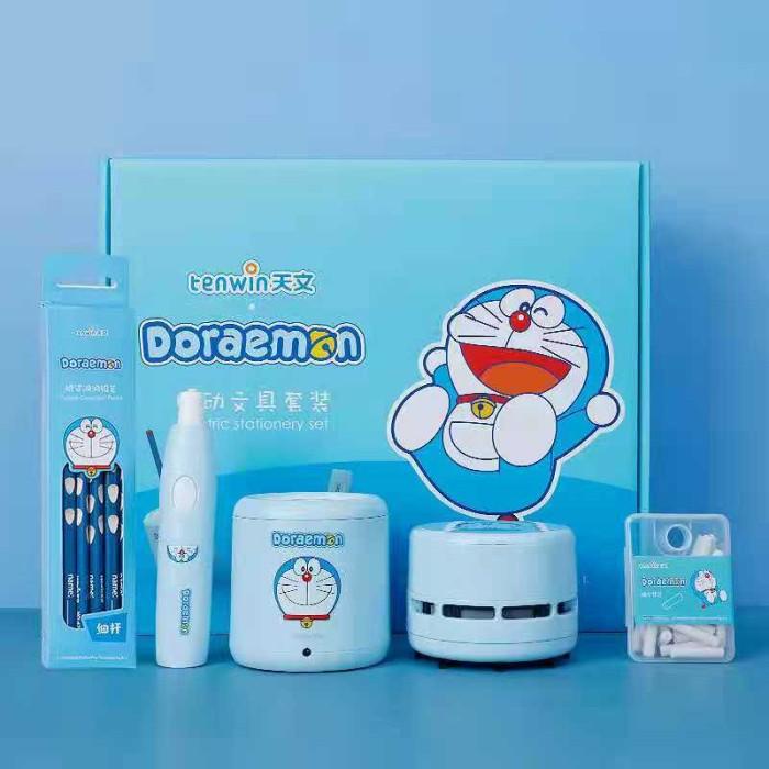 

Serutan Pensil Otomatis Set Vacum Pensil Eraser Pencil Electric 086