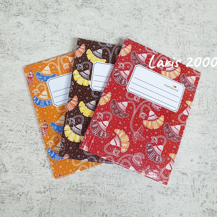 

Buku Octavo /Oktavo / A6 Hard Cover Paperline 100 lembar