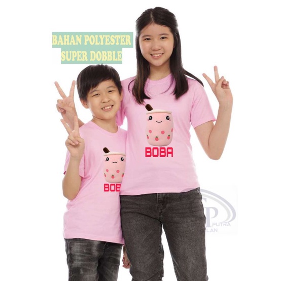 Kaos Anak Boneka Boba/Kaos anak Baju anak/Kaos Anak Laki laki Kaos Anak Perempuan/Kaos Anak Cewek/Ka
