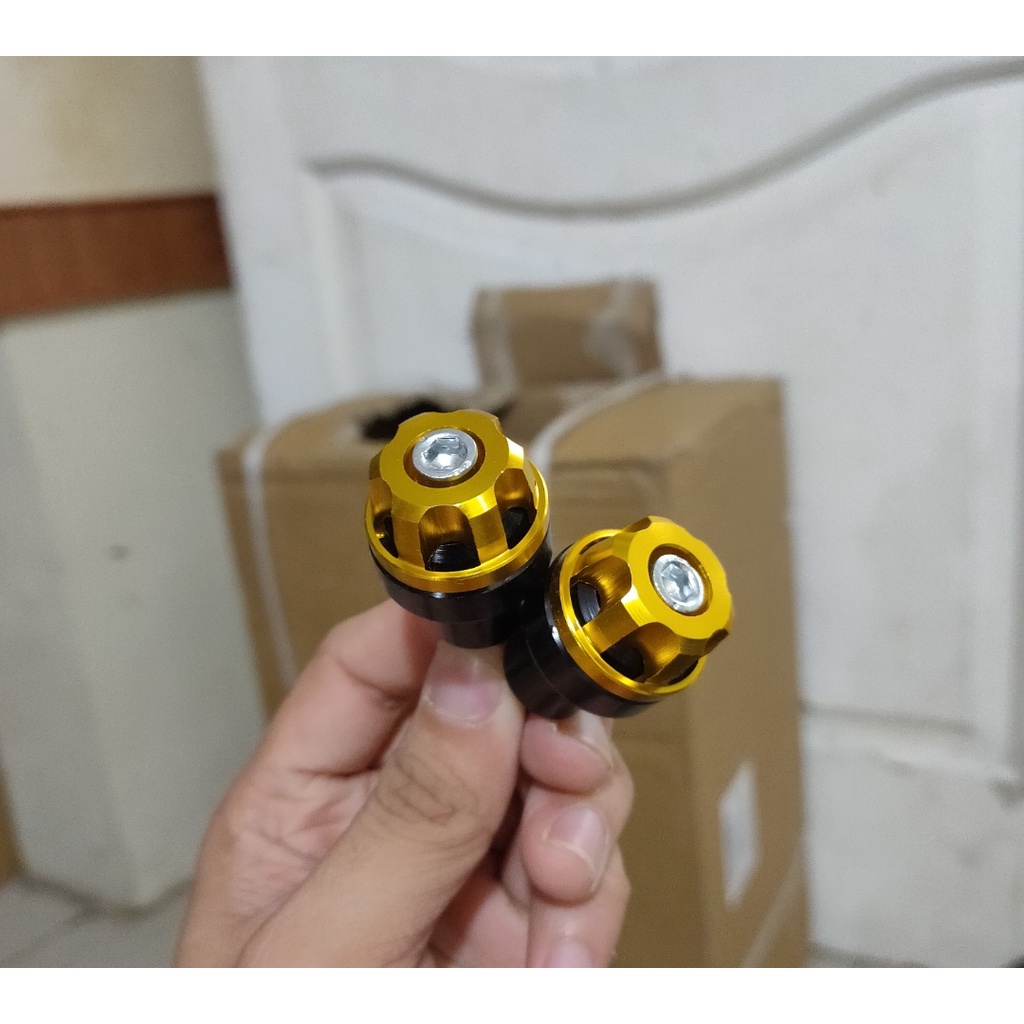 Jalu spakbor jalu knalpot harga sepaket universal aerox,nmax,pcx,ninja dll 1 SET Isi 4 pcs EMAS