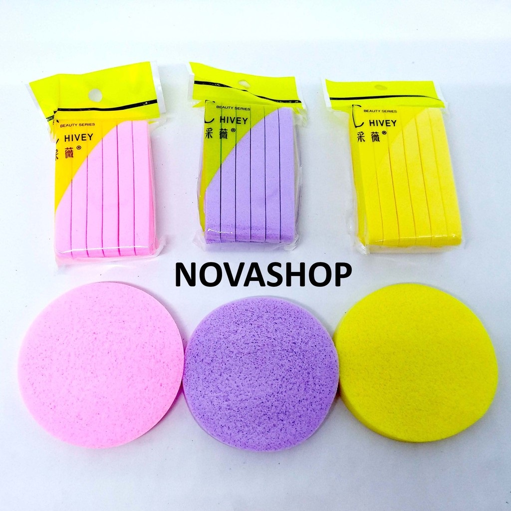 SATUAN Sponge Facial Wajah Spons Kentang Sponge Stick