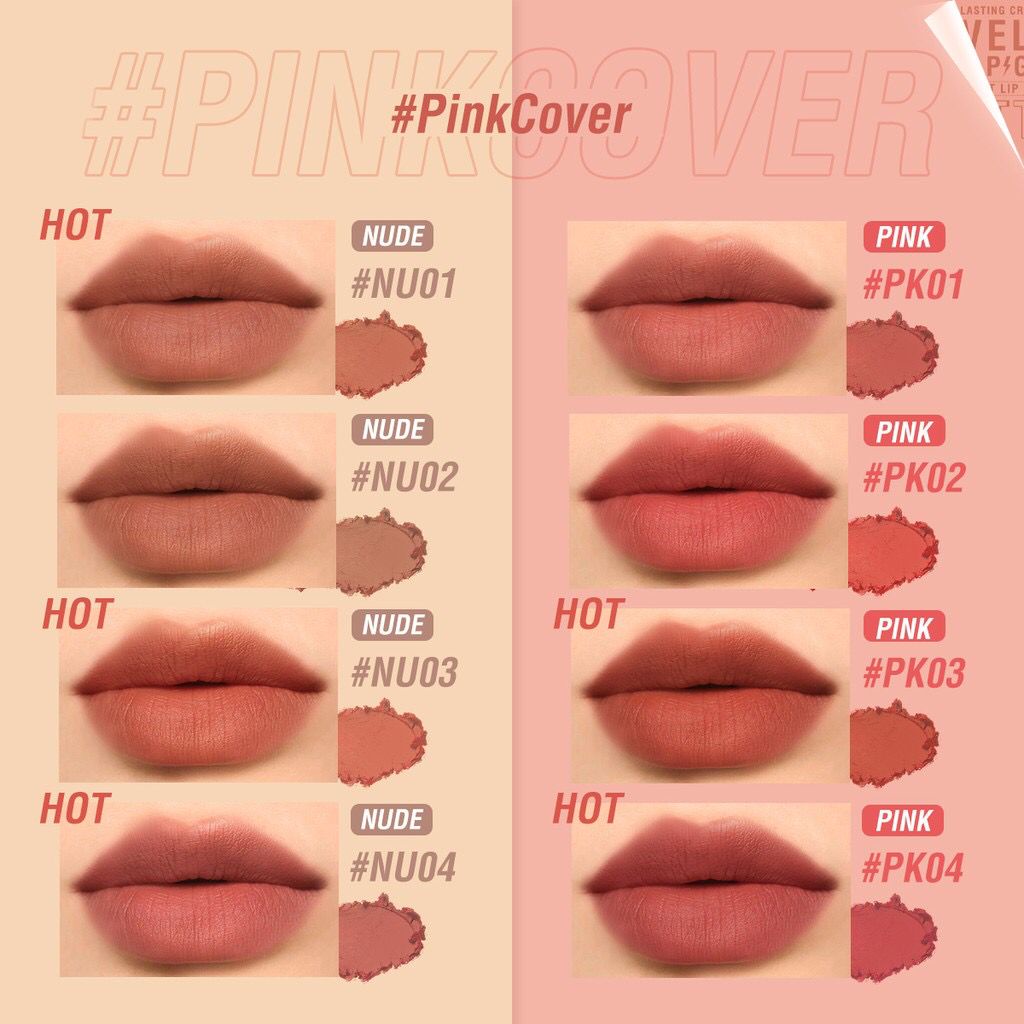 PINKFLASH Lipstick Silky Velvet PF-L05 Velvet Lipstick (BPOM) (KIM)