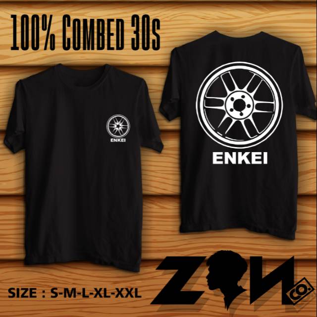 Kaos baju velg enkei kaos otomotif