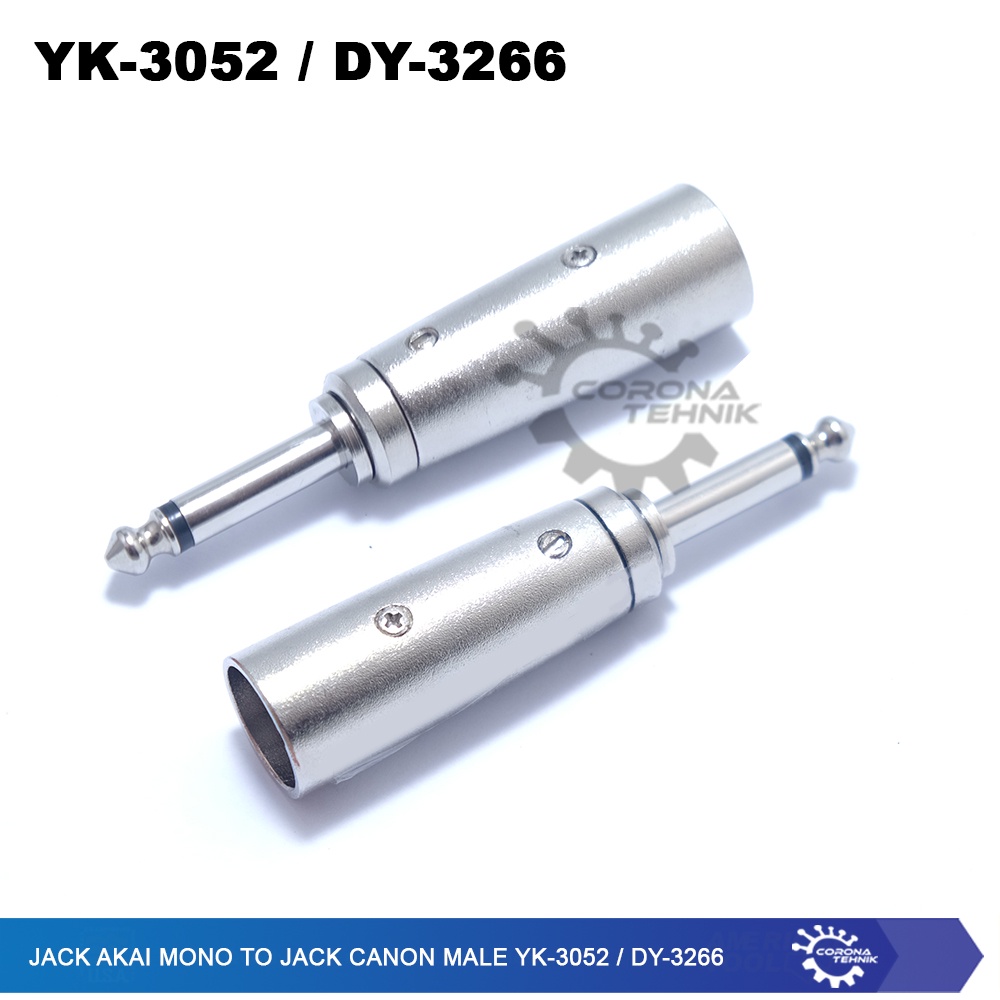 YK-3052 / DY-3266 - Jack Akai Mono to Jack Canon Male