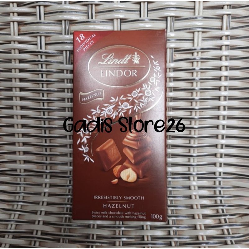 

cokelat lindt lindor hazelnut 100 gr
