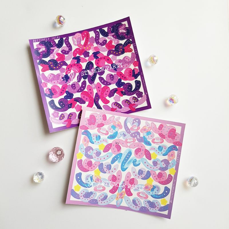

Stiker Planet Galaxy Kupu Dekorasi Hiasan Foto Tahan Air Antartika Angkasa Sticker Party CFT15 CFT16