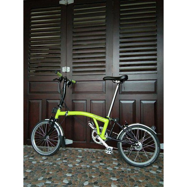 Paling Laku Brompton S6L Limegreen - Brompton 6 Speed