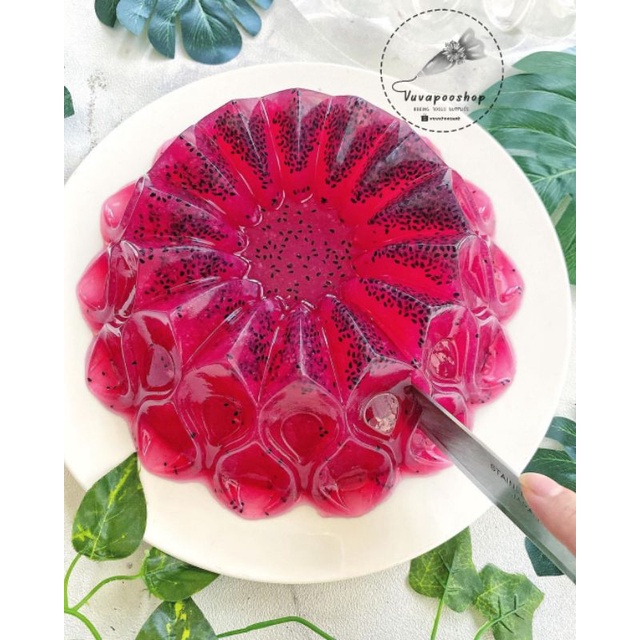 Cetakan Puding Luxury L303 / Cetakan Puding Plastik / Loyang Puding Plastik / Cetakan Pudding