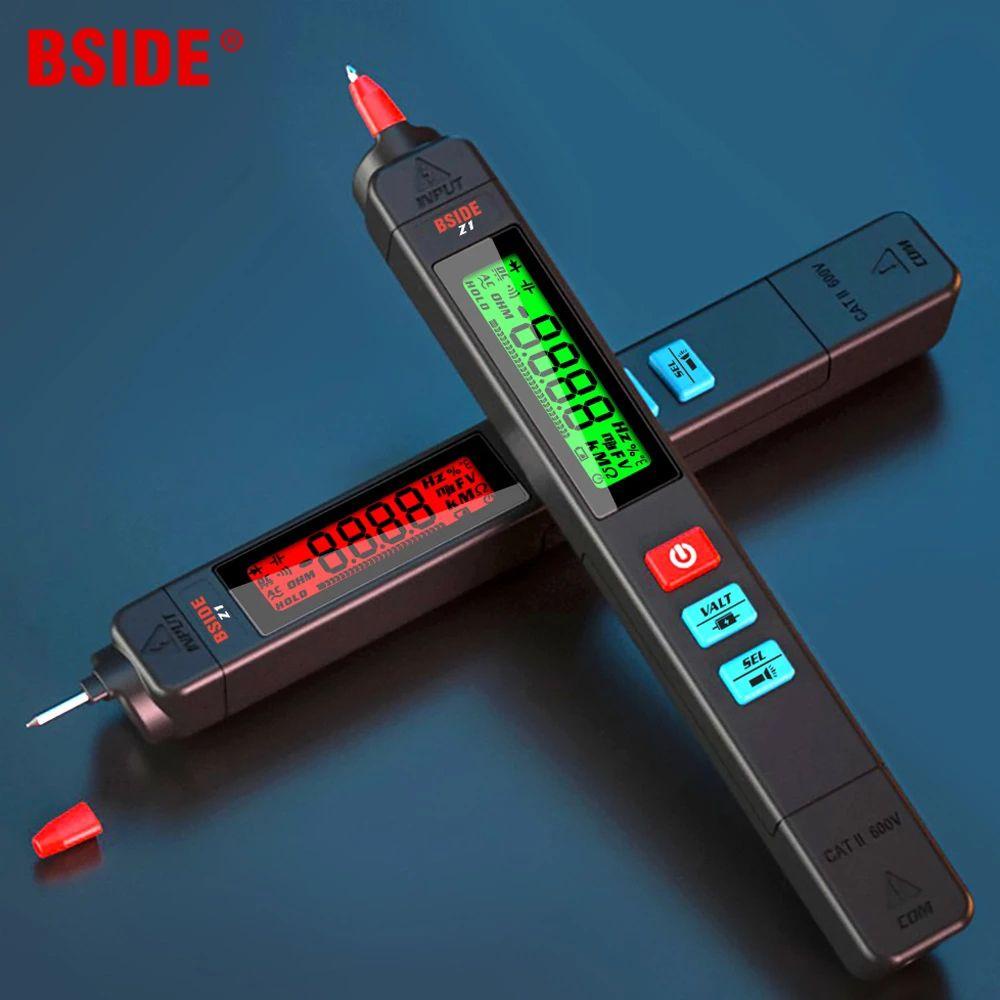 POPULAR Populer Voltage Detector Tester BSIDE Z1 Live wire Continuity test True RMS Smart pen Listrik