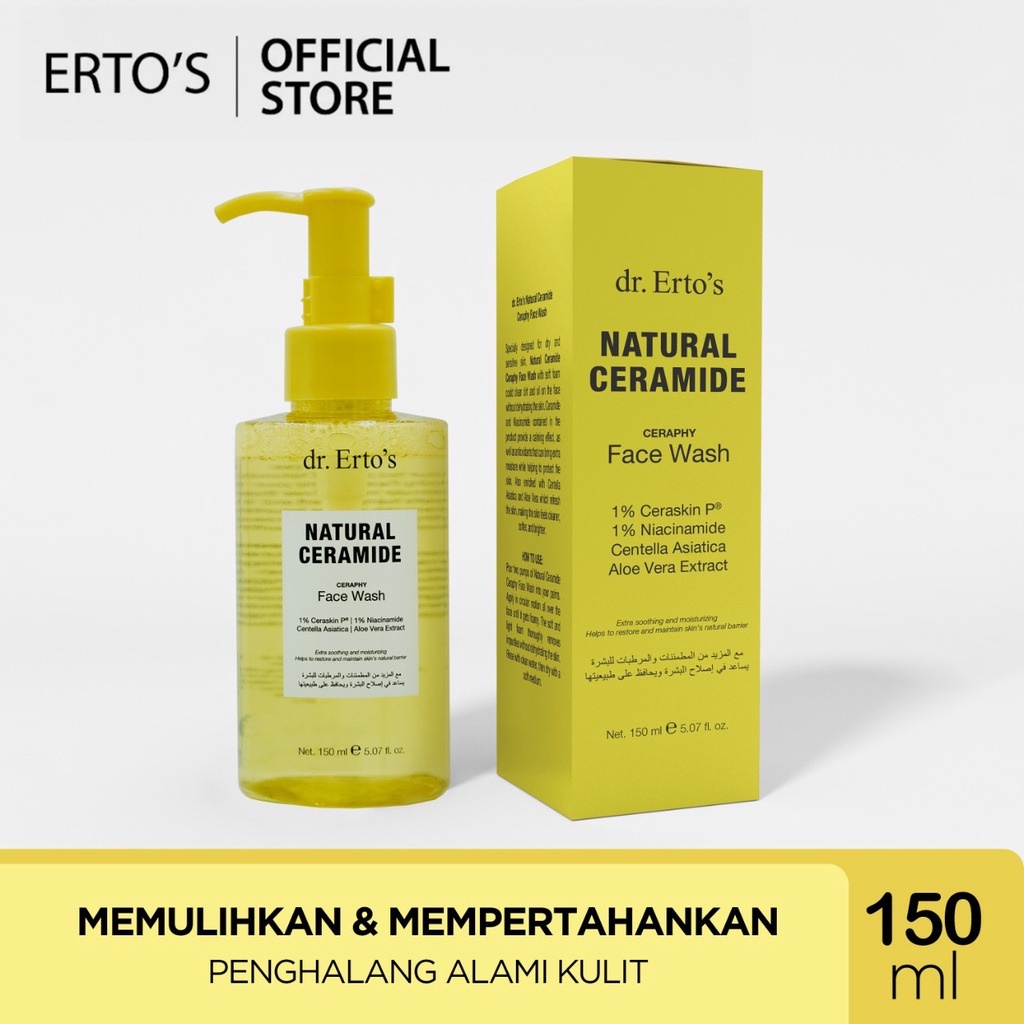 DR. ERTOS NATURAL CERAMIDE / ERTOS CERAMIDE FACIAL WASH
