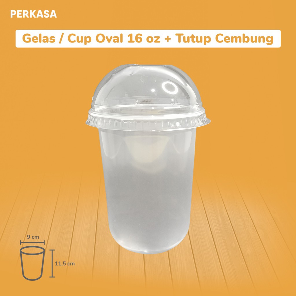 Jual Gelas Cup Oval U 16 Oz Tutup U Cup Plastik Oval Cup Boba Cup U 16 Oz Shopee Indonesia 1366