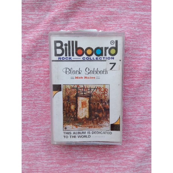 Kaset pita black Sabbath - mob rules