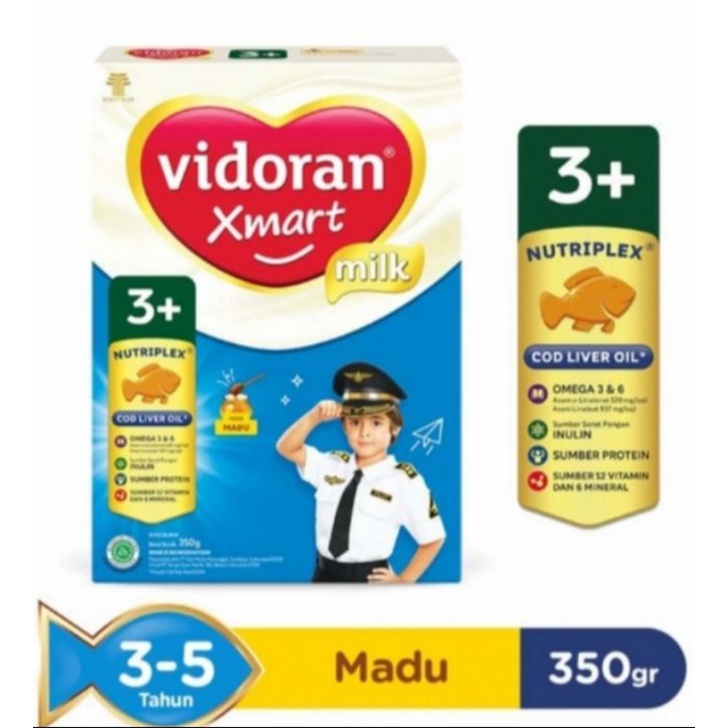 VIDORAN XMART (3+ 350gr) susu vidoran 3+