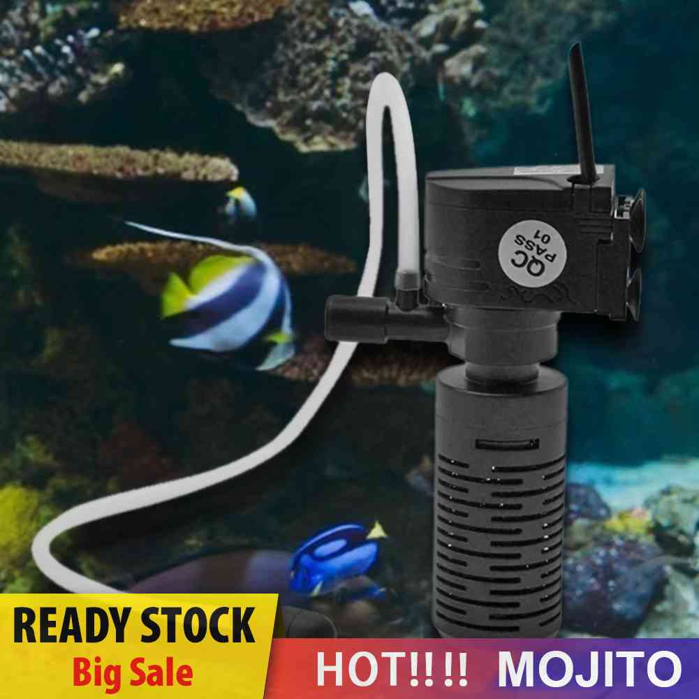 3 In 1 Filter Oksigen Mini 3w Untuk Akuarium Ikan