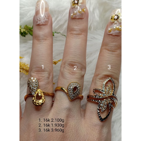 cincin emas kuning asli kadar 700