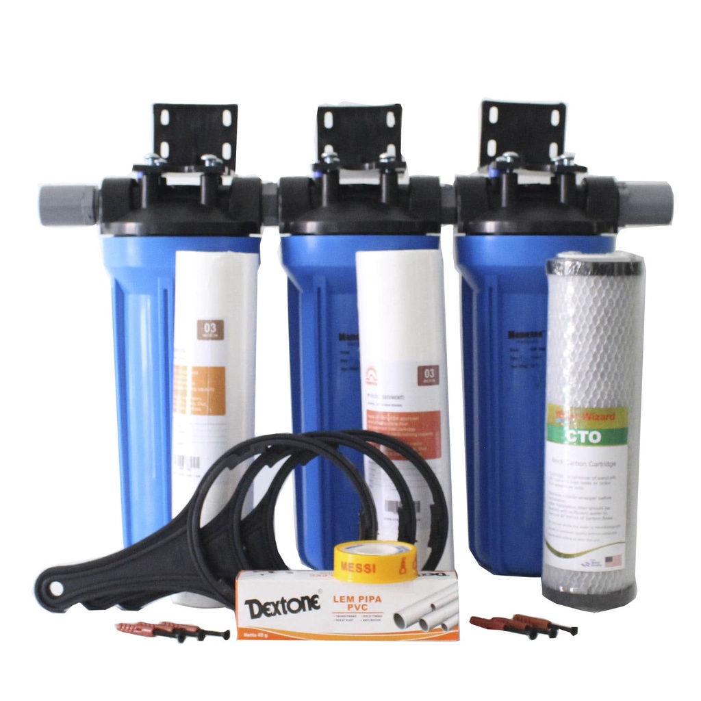 Paket Filter Air Toren / PDAM GM 3 SSC Blue - KINNOYAMA