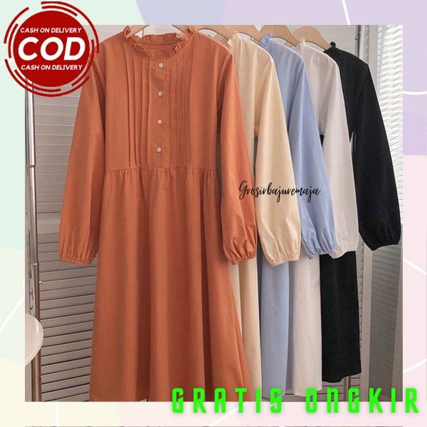 Bju Tnik Cewk Mewah Elegant Bju Tnik Cewek Import Original Bsju Atasan Cewe Kuliah Drees Cewek Fashi