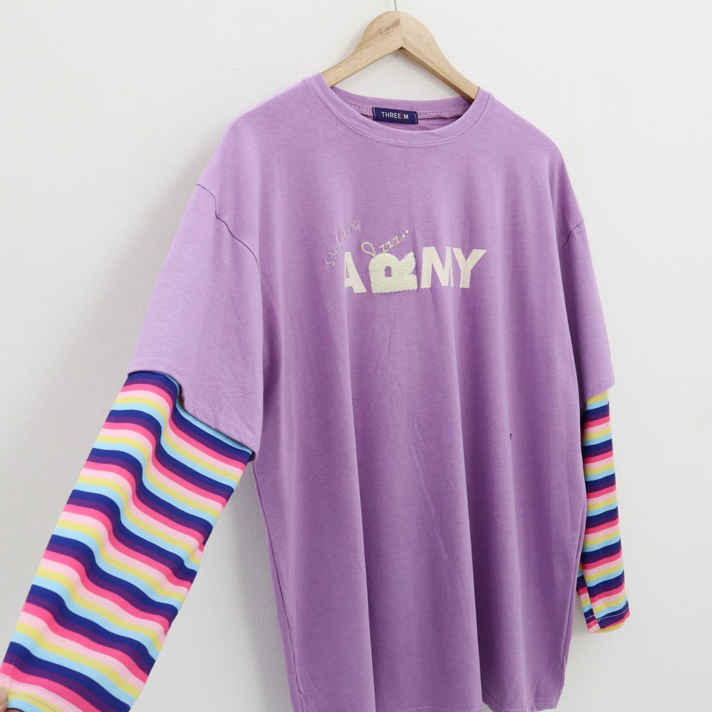 BT army oversize tee top -Thejanclothes